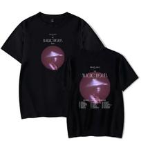 Jhene Aiko Tshirt Crewneck Short Sleeve T-shirt Men Women Streetwear Printing Casual Harajuku Hip Hop XXXXL juoda