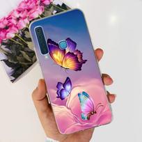For Samsung Galaxy A9 2018 Case A920 SM-A920F Silicone Cover Popular Flower Clear TPU Soft Phone Case For Samsung A9 2018 Bumper Samsung A9 2018