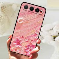 Dėklas ZTE Nubia Air Silikoninis dėklas NubiaAir 5G Dėklas telefonui Nubia Air Bamperis Z2468N Minkštas TPU Apsauginis matinis korpusas ZTE Nubia Air pink
