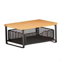 Stalo spausdintuvo stovas organizatorius laikymo lentyna ištraukiamas stalčius derinys geležies medžio Tinka C Style C beige