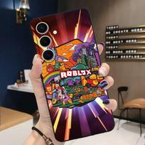 Populiarus žaidimas R-Roblox telefono dėklas, skirtas Samsung S 24 Fe 25 Ultra Plus 20 Lite 21 30 22 23 24 22 Ultra 5G For Samsung S25