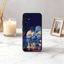 KARIKATŪRINIS F-Funny S-Smurfs ES Telefono dėklas Samsung S25,S24,S21,S22,S23,S30,Ultra,S20,Plus,Fe,Minkštas silikoninis juodas dangtelis Samsung S21fe