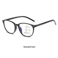 Vyriški dviejų zonų fotokrominiai, mėlyną šviesą blokuojantys, UV apsaugantys skaitymo akiniai +300 Multifocal Photochromic Gray gray