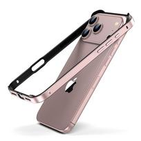 Kosminės oranžinės spalvos aliuminio metalo silikoninis buferio dėklas, skirtas For Iphone 17 Air 16 Pro Max 1 Plus 14 13 12 17Pro 17Air telefono priedams iPhone 16 Plus