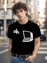 Radiohead OK Computer Album Graphic Tshirt - Vintage Comp... S gray