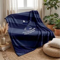 Tottenham Hotspur themed pledas Minkštas flanelės vilnos pledas Šiltas lengvas pledas namams, sofai, lovai 75x90cm