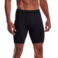 Men's Lightweight Quick Dry Compression Shorts for Running Cycling Swimming Breathable Stretchy Panel Design Athletic Shorts M black