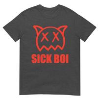 Sick Boi Ren Logo TShirt S red
