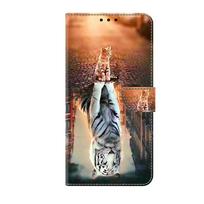 3D magnetinis atverčiamas odinis dėklas-piniginė, skirtas Samsung Galaxy A03S A04S A05S A12 A13 A14 A15 A16 A25 A26 A35 A36 A55 A56 4G/5G For Galaxy A35 saulėlydis