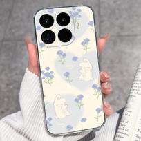 For Xiaomi 17T Pro 17 Pro Max 17Ultra 17 Max / Redmi 17 17C Phone Case Cupid Angel Print Camera Protection Lightweight TPU Silicone Transparent Bumper Redmi 17 (4G/5G) white