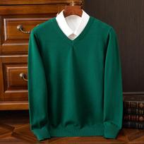 Super kašmyro megztinis vyriškas storas golfas ruduo žiema šiltas klasikinis V formos iškirptė drabužiai vyriškas megztukas megztinis Hombre Pull Homme 4XL 2XL blue