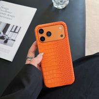 Blizgus PU odos dėklas su krokodilo raštu, skirtas For Iphone 17 ProMax 16 15 14 Plus 13 12 11 Pro Max, kūrybiškas berėmis dangtelis iPhone17