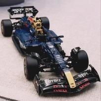 2026 Nauji 1639 vnt. Techniniai konstravimo kaladėlės RB20 Super 1:8 lenktyninio automobilio modelis namų dekoras, ornamentas, dovanos Kalėdoms, gimtadieniui NO ORIGINAL BOX gray