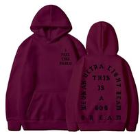 Jaučiuosi kaip Pablo Hoodies Vyriška Mada Raidžių Grafika Spausdinti Megztiniai Moteriški Šaunūs Laisvalaikio Harajuku Su Gobtuvu Puloveris Oversized XXXL black