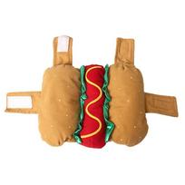 Juokingas augintinio kostiumas Hot Dog formos takso šuo dešra Reguliuojamas drabužis Šildytuvas šuniukui šuniui katei Reikmenys (as the picture,XS（old）)