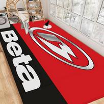 B-Beta Racing Virtuvės kilimėlis Vaikų kambario Miegamojo Dekoras Balkono Neslystantis Durų kilimėlis Svetainės Alfombra 100cm x 150cm