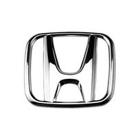 ABS Automobilių H Logotipas Priekinės Grotelės Galinės Bagažinės Emblema Honda Accord Civic Type-R CRV HRV FIT Jazz Vairo Lipdukas Priedai OW6 92mm Radian