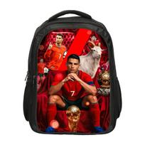 Ronaldo Dvisluoksnė Kuprinė CR Futbolo Žvaigždės Mokyklinės Kuprinės Kuprinė Futbolo Sportinė Kuprinė Kelioninė Didelės Talpos Kuprinės red