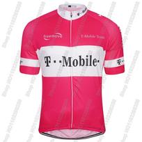 Vokietija Dviratininko Džersio Rinkinys Vyrams T-Mobileful Komanda Dviračių Drabužiai Road Bike Marškiniai Kostiumas Dviračių Šortai su Petnešėlėmis MTB Ropa Maillot 5XL white