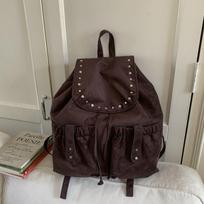 Schoolbag Korean version autumn suede fashion versatile backpack women large capacity casual simple commute travel retro backpack black