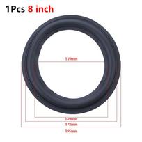 1 vnt. 3/4/5/6,5/7/8/10/12 colių žemųjų dažnių garsiakalbio remonto putplasčio krašto žiedas Garsiakalbio remonto priedai 1pcs 8 inch