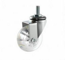Tylus permatomas biuro kėdės ratukas su stabdžiu 1.5-inch Threaded Stem M8*15