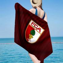 1PC Augs-burg Football Crest Beach Towel - Soft,  Absorbent Microfiber, Lightweight, Ideal for The Beach, Parties, Travel, Camping fan gifts 70cmx140cm(27x55inch)