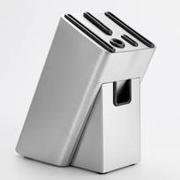 Thick 304 Stainless Steel Knife Stand Metal Desktop Japanese Santoku Slices Knives Storage Rack Knife Holder Chef Knife Block