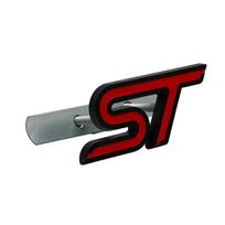 3D Metalinės Raidės ST Logotipas Automobilio Priekinės Grotelės Emblema Ženklelis Lipdukai Ford Focus Edge Explorer Mondeo Fiesta Escape Aksesuarams