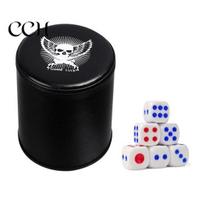 Enjoyable And Quiet Dice Cup Set Silent Shaking Enjoy Noise-free Gaming with Standard Felt Lining Large Diameter Non-tapered A juoda
