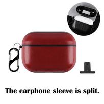 For Airpods Pro 3 4 Case Leather Business Earphone Cases Headset Shell Headphone Cover For AirPod 3 2 1 Pro 2nd Generation USB C For AirPods Pro 3 brown