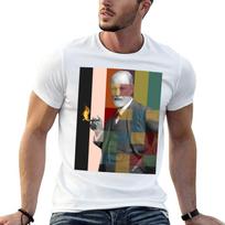 Freudian Slice - Psychology & Mind T-Shirt man t shirts graphic t shirt man cotton t shirt prin XXXXL black