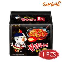 Samyang Karštas vištienos skonio ramen maišelyje 140g (5 pakuotės) 1 black