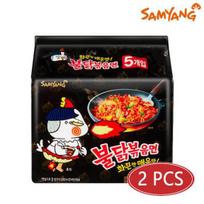 Samyang Karštas vištienos skonio ramen maišelyje 140g (5 pakuotės) 2 black