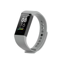 „Xiaomi Mi Band 4C“ apyrankės silikoninis dirželis, skirtas „Redmi Smart Band“ pakeitimui, laikrodžio apyrankės riešo dirželis Only the Strap pilka spalva