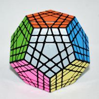 „Shengshou Gigaminx 5x5 Magic Speed ​​Cube“ be lipdukų profesionalūs „Fidget“ žaislai „Cubo Magico“ dėlionė „Shengshou Wumofang 5x5x5“ juoda