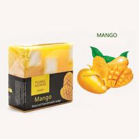 Tailando natūralus vaisių muilas Drėkinamasis rožių bambuko medžio anglies Drėkinamasis šveičiamasis rankų plovimas Valomasis muilas vonios muilas mango