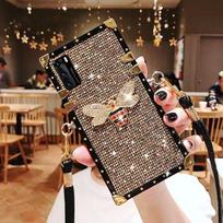 Madingas Bling dėklas, skirtas Samsung S23 Ultra S20 S21 FE S22 Plus S10 S9 telefono dėklas, skirtas Galaxy A14 A54 A73 5G A03S Note 20 10 9 Smūgiams atsparus dangtelis For Samsung S23 auksas