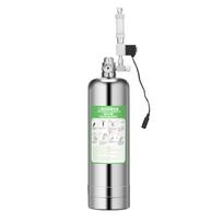 CO2 generatoriaus sistemos rinkinys CO2 nerūdijančio plieno cilindrų generatoriaus sistema su solenoidinio vožtuvo burbulu 1L AU Plug white