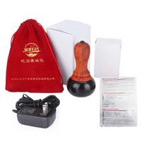 Elektrinis kaitinimas Bian Stone Gua Sha Massager Hot Compress Kūno fizioterapijos įrankis Nugarai Veido masažas Šiltas Moxibustion Guasha įrankis CN white