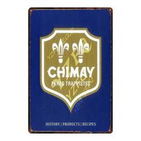 [YZFQ] ORVAL Chimay Belgijos Alaus Metalinės Skardinės Plakatas Retro Tapyba Sienai Virtuvė Restoranas Namai Meno Dekoras Vintažinis Plakatas DU-6161A 20x30cm