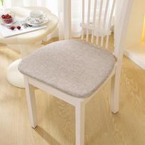 Audinio universali biuro kėdė ir suoliuko pagalvėlė studentams ir valgomajam 40x42x3cm with Straps beige