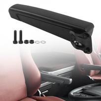 Reguliuojamas automobilio salono sėdynės porankis Automobilinis porankis Universalus su montavimo priedais Rankena Right Hand black