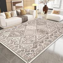 Svetainės kilimas Miegamojo didelio ploto Purvui atsparus Lengvai prižiūrimas Kilimas prie lovos 80*120cm gray