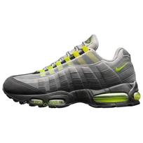 Nike Air Max 95 Og Big Bubble Neon 2025 Sportbačiai Laisvalaikio Batai HM4740-001 44.5 pilka spalva