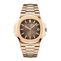Dropshipping 2025 Karštai parduodami vyriški riešiniai laikrodžiai Specht&Sohne Automatiniai laikrodžiai Japonijos mechaninis laikrodis Relogio Masculino 42mm Miyota-8215-Movt rožinio aukso spalvos