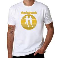 Rival Schools Logotipas Geltonas 17 Marškinėliai anime marškinėliai vyrams pagrindiniai marškinėliai medvilniniai marškinėliai pakuotė Marškinėliai M yellow