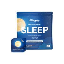 Pagalba miegui pleistras Palengvina nemigą Užmigti Pagerina kūno stresą De-stresas Raminantis neurasteniją Anti-nemigos lipdukas 28 patches blue