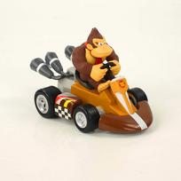 Anime Žaidimas Super Mario Bros Kartingas Luigi Bowser Princesė Persikas Yoshi Toad Veiksmo Figūrėlės Žaislai Atgal Traukiamas Automobilis Vaikams Dovanos orange
