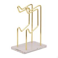 Controller Holder Gamepad Display Rack Durable Stable Desktop Stand Game Handle Bracket for Golden Detachable beige